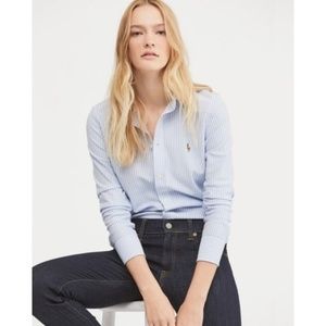 Ralph Lauren Slim Fit Striped Button Down Shirt